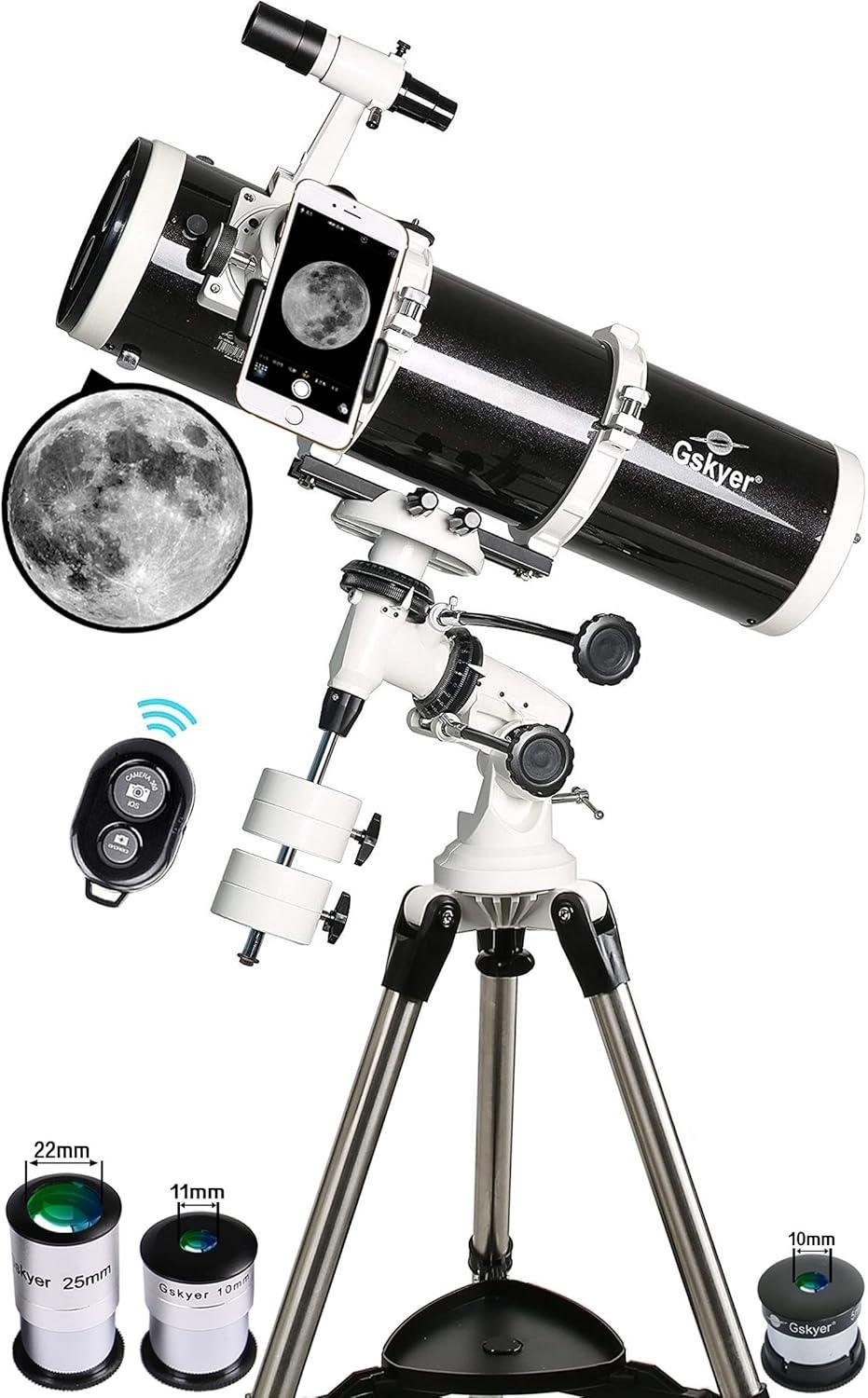 Top Telescope Picks: Gskyer 130EQ Reflector for Stellar Views